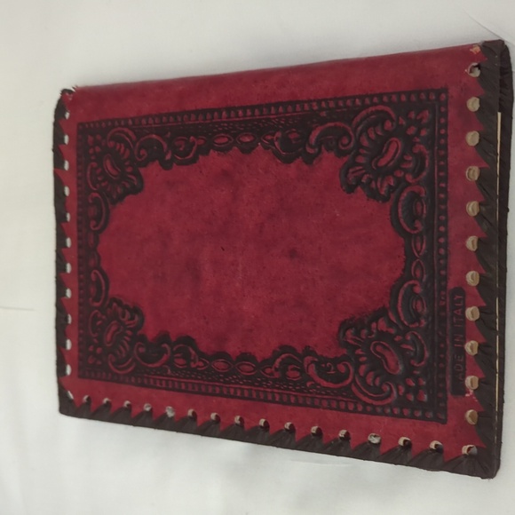Leather Note And Address Book - Picture 2 of 6